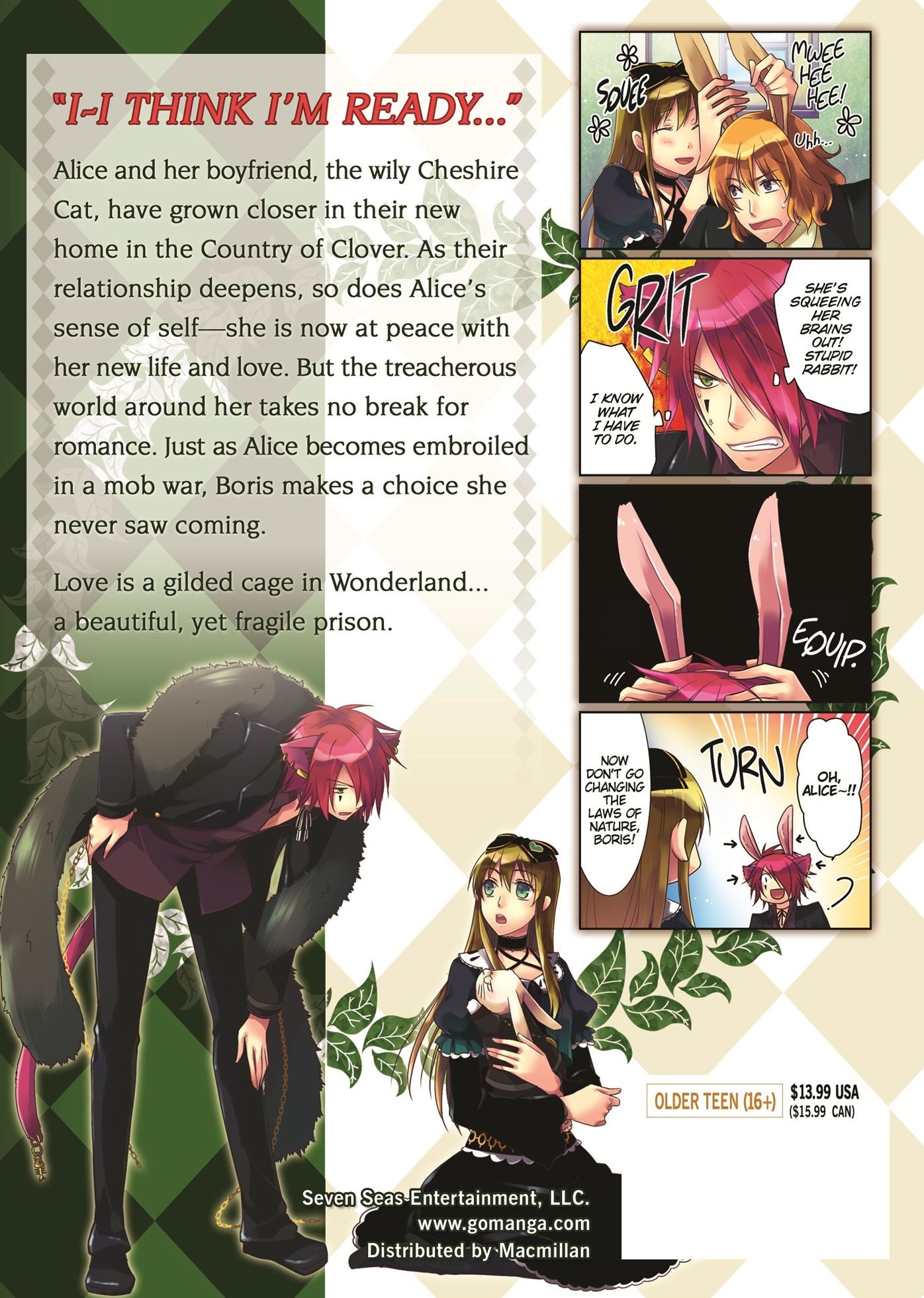 Alice in the Country of Clover: Cheshire Cat Waltz, vol. 4