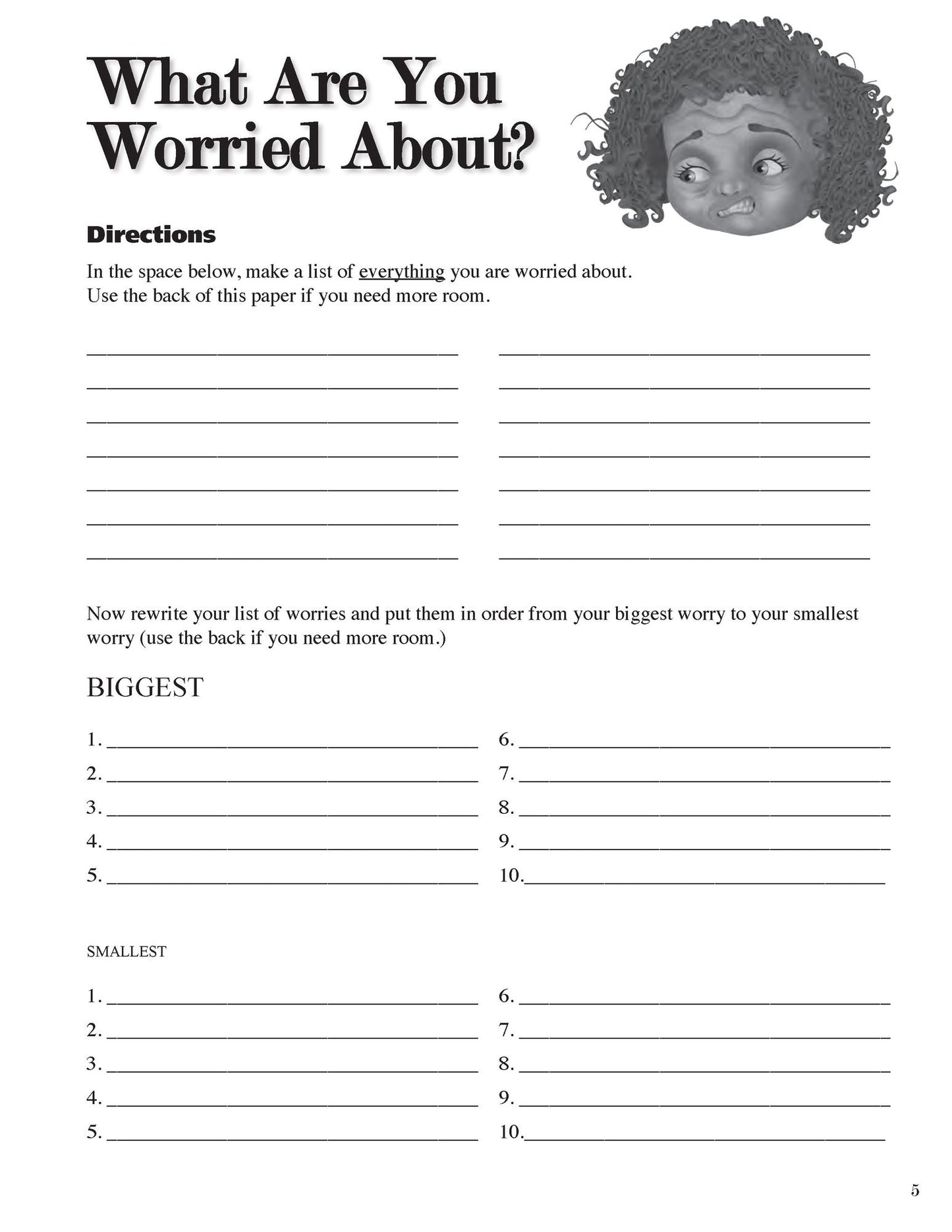 Wilma Jean - The Worry Machine - Activity and Idea Book