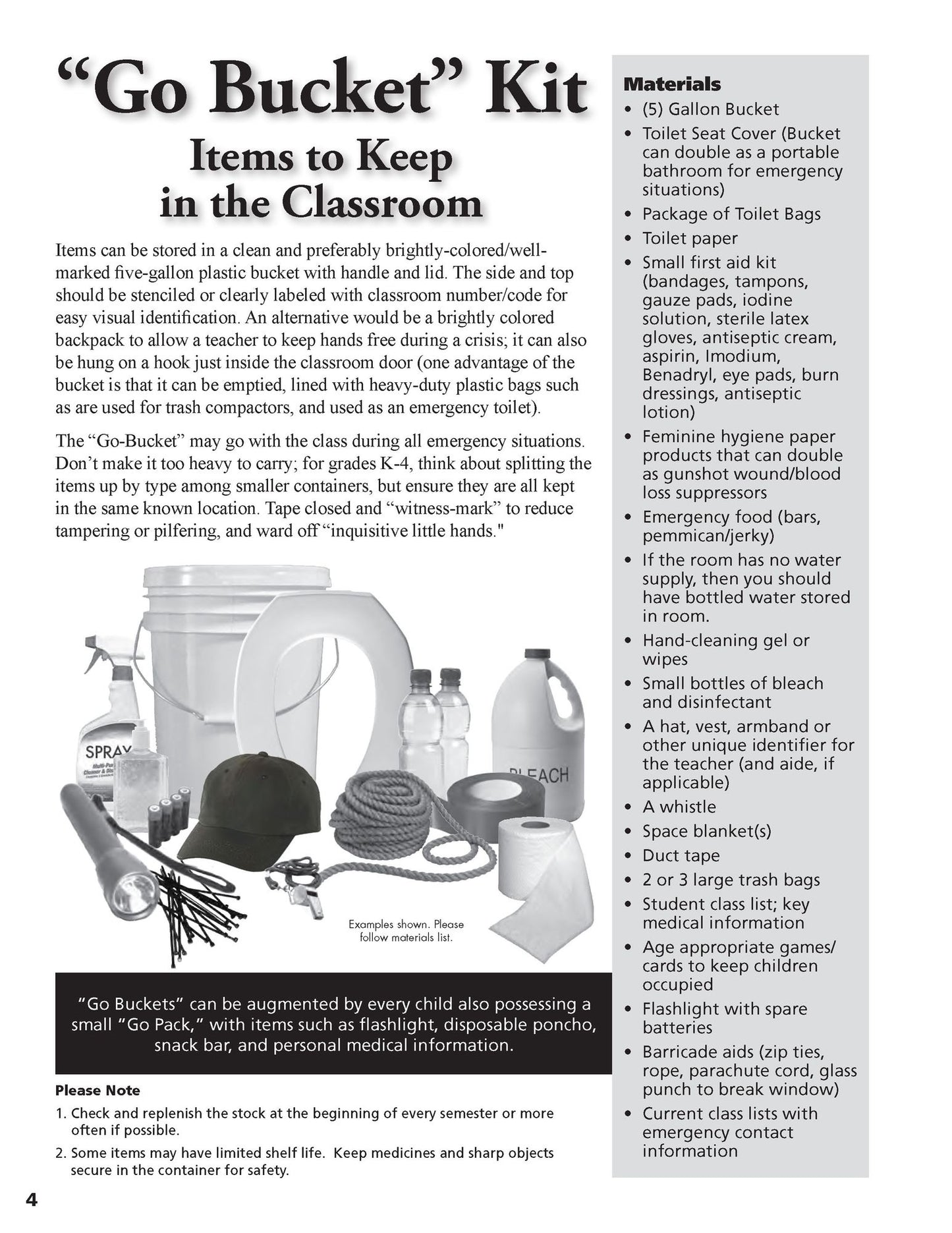 I'm Not Scared, I'm Prepared! - Activity & Idea Book