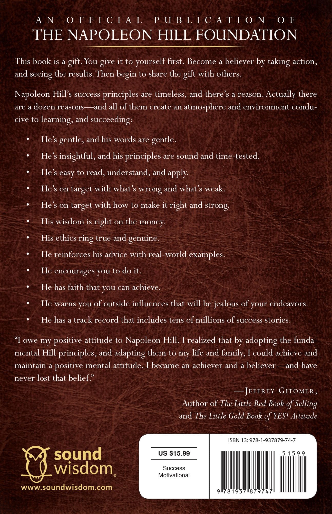 Napoleon Hill's Success Principles Rediscovered