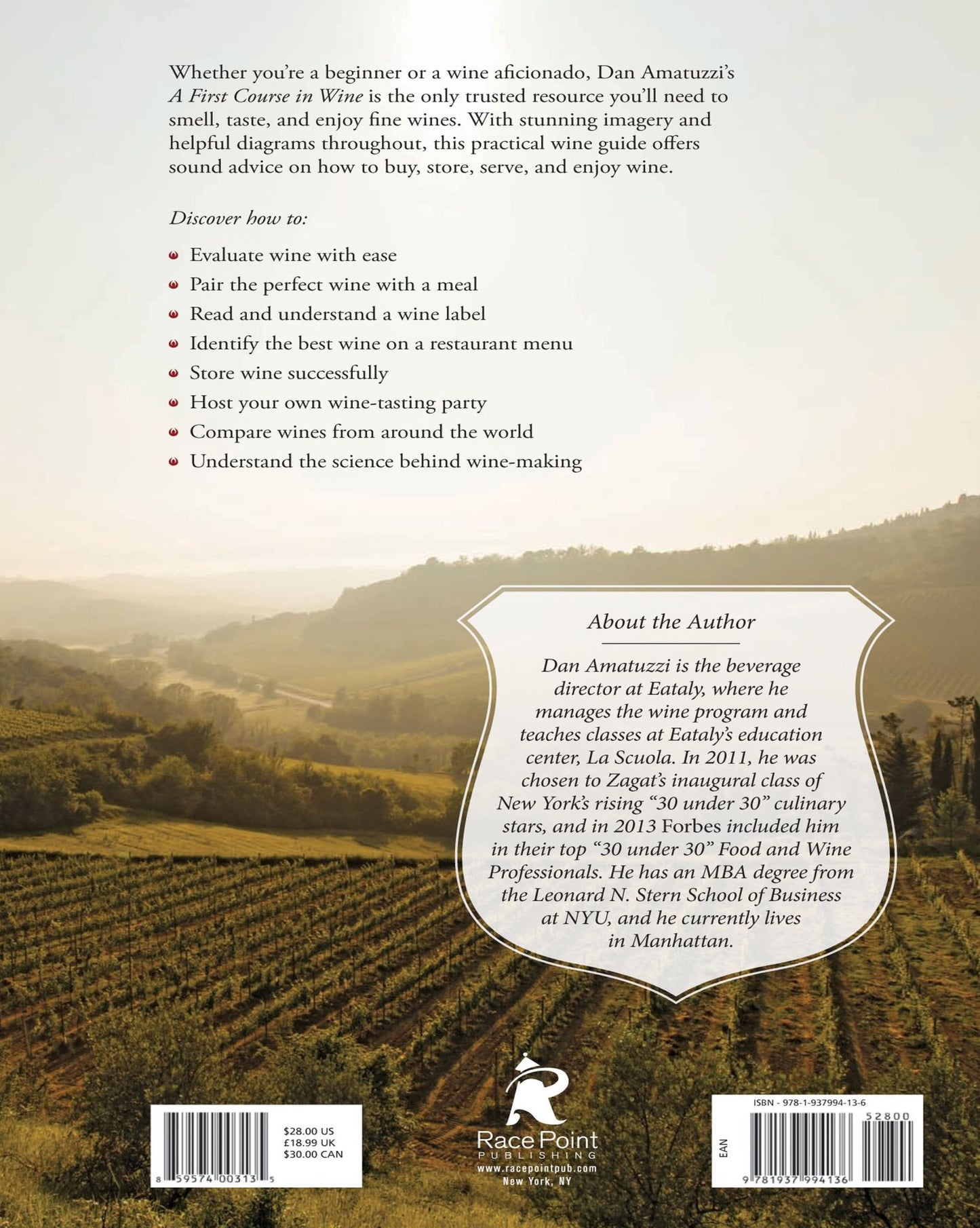 A First Course in Wine: From Grape to Glass