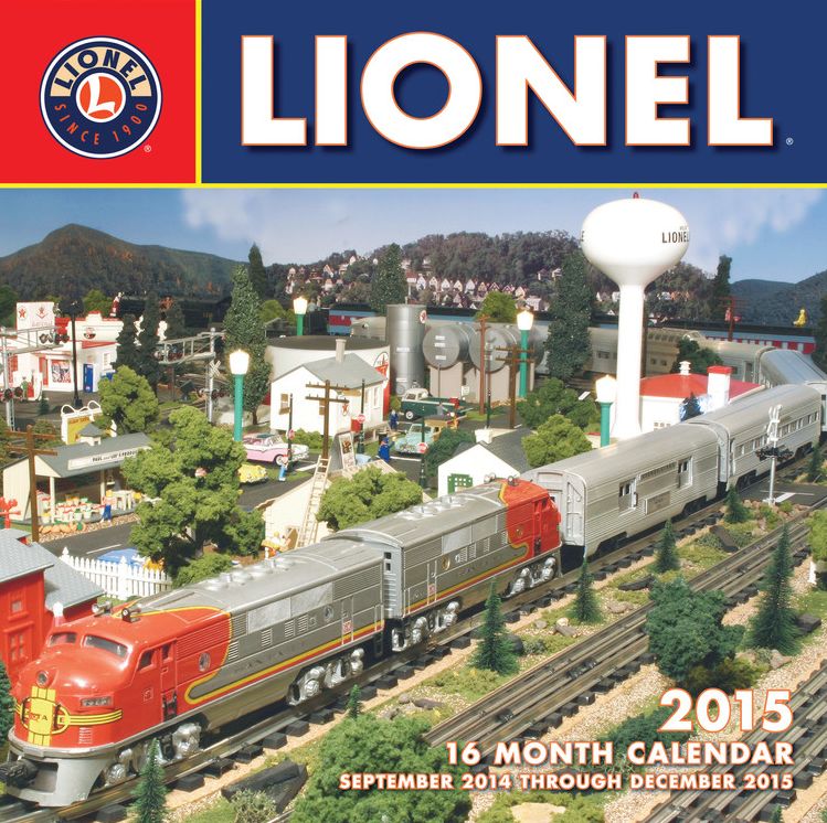 Lionel 2015: 16-Month Calendar September 2014 through December 2015