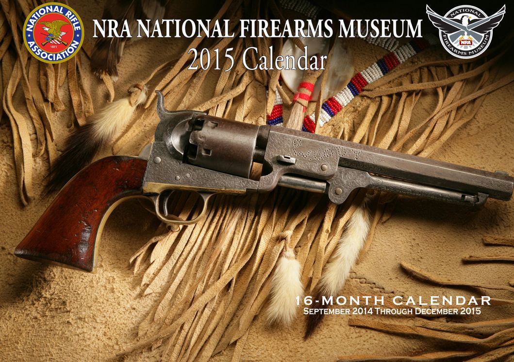 2015 NRA National Firearms Museum Wall Calendar