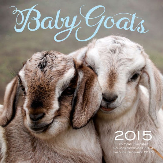 Baby Goats 2015: 16-Month Calendar September 2014 through December 2015