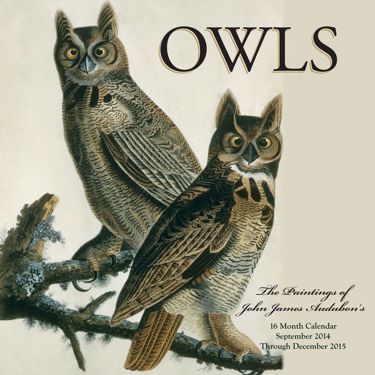 Owls 2015: 16-Month Calendar September 2014 through December 2015