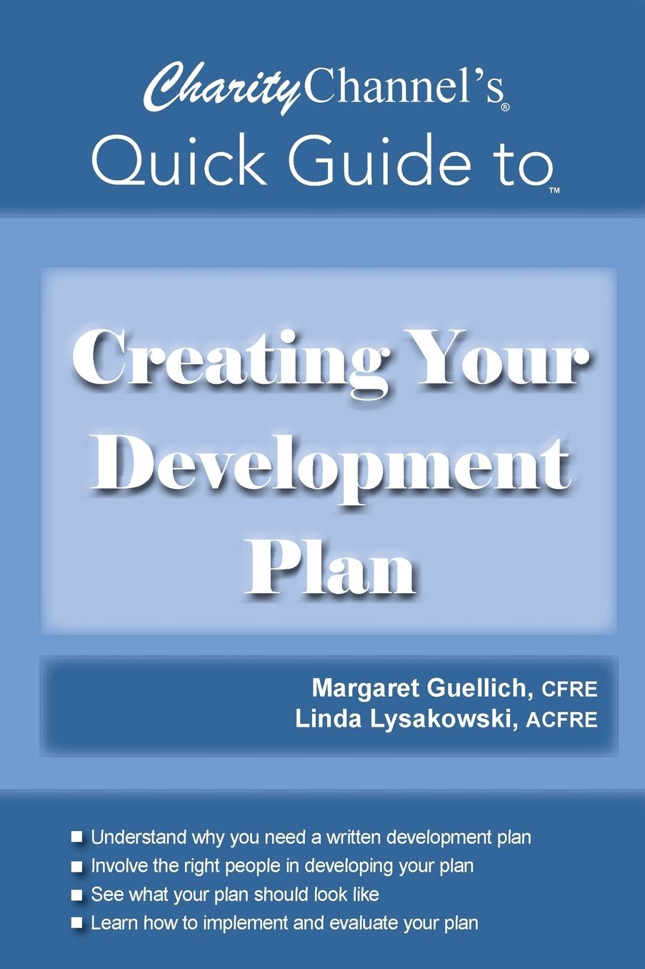 CharityChannel's Quick Guide to Creating Your Development Plan