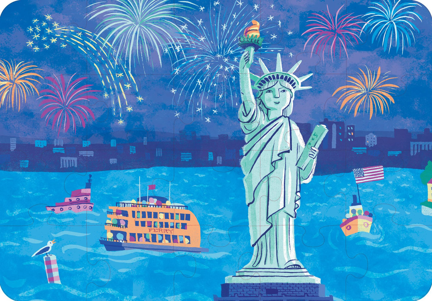 My New York Puzzle: The Statue of Liberty