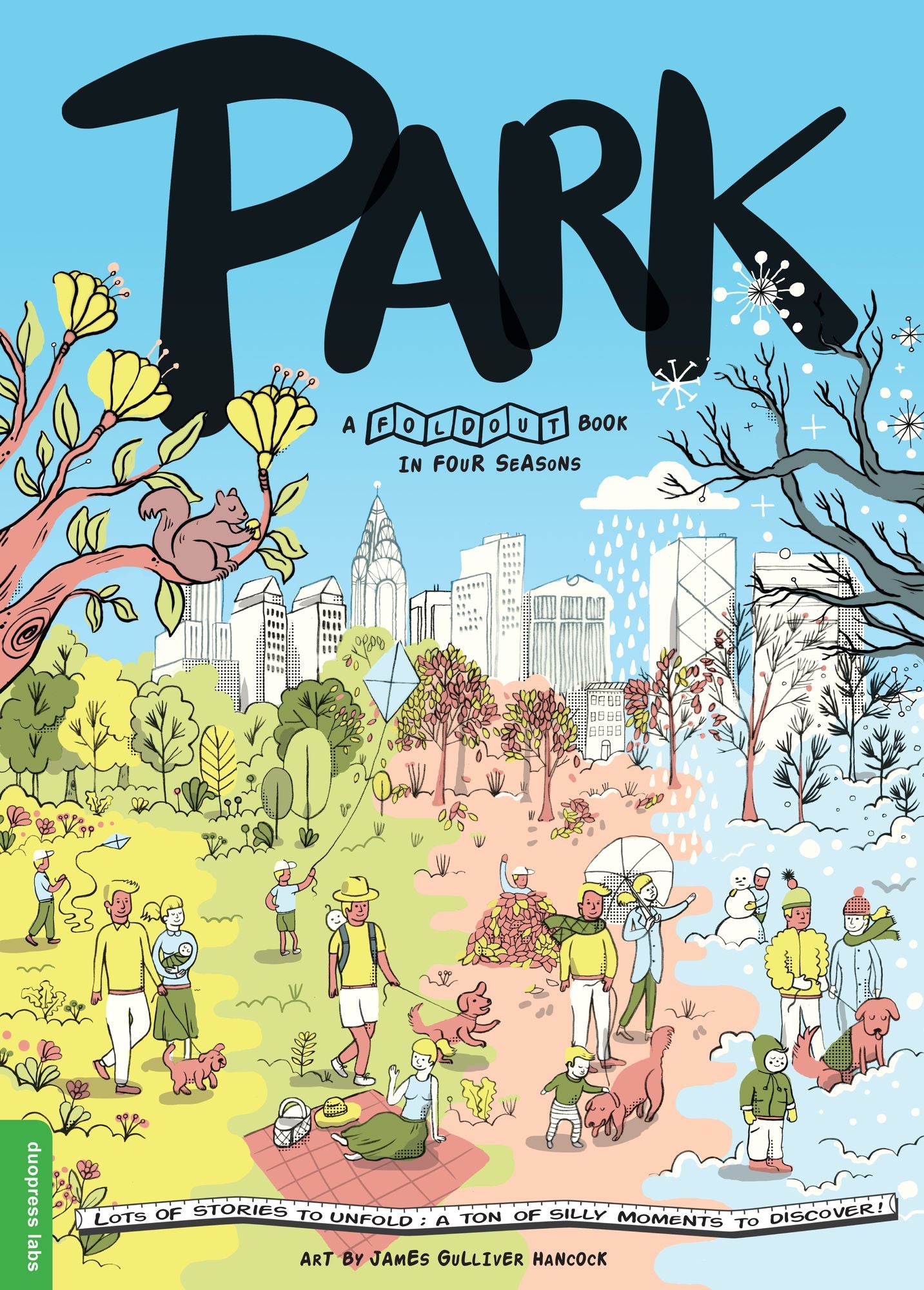 Park: A Fold-Out Book in Four Seasons