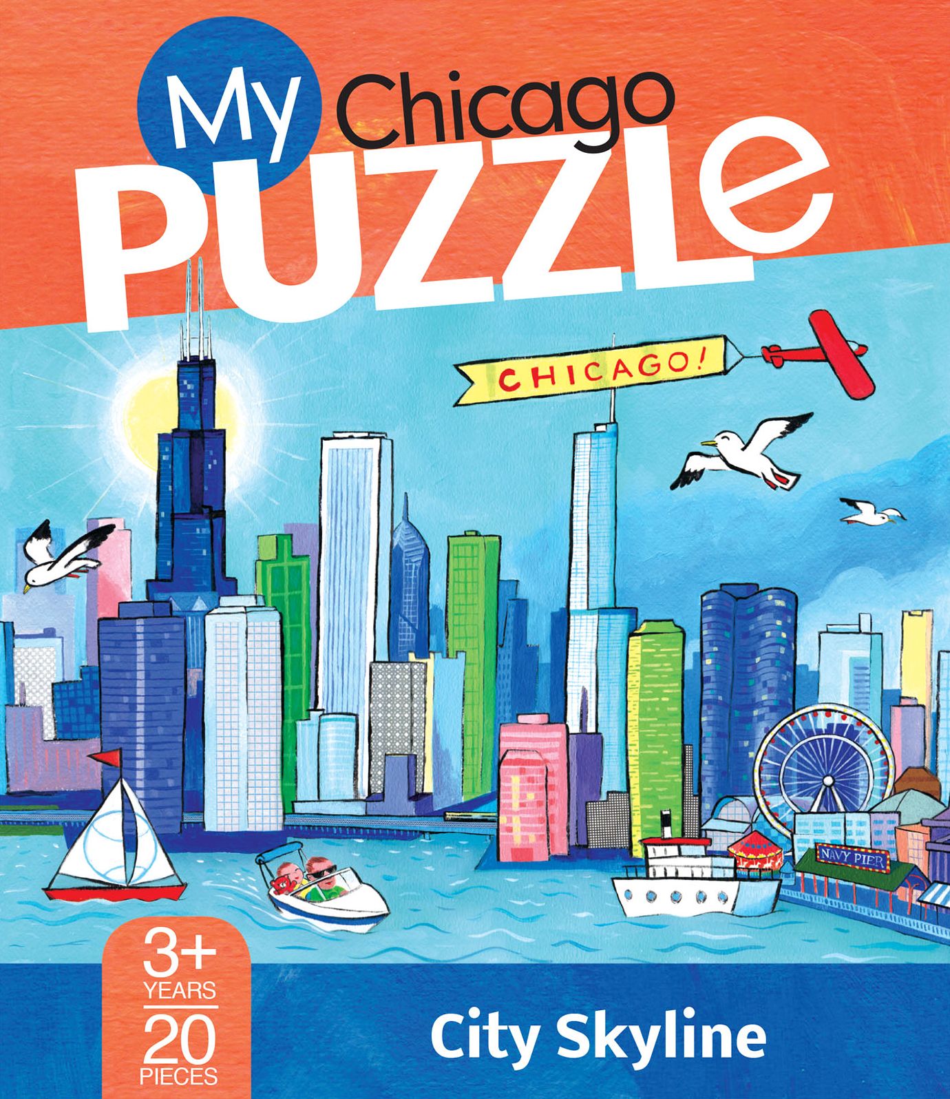 My Chicago Puzzle: City Skyline