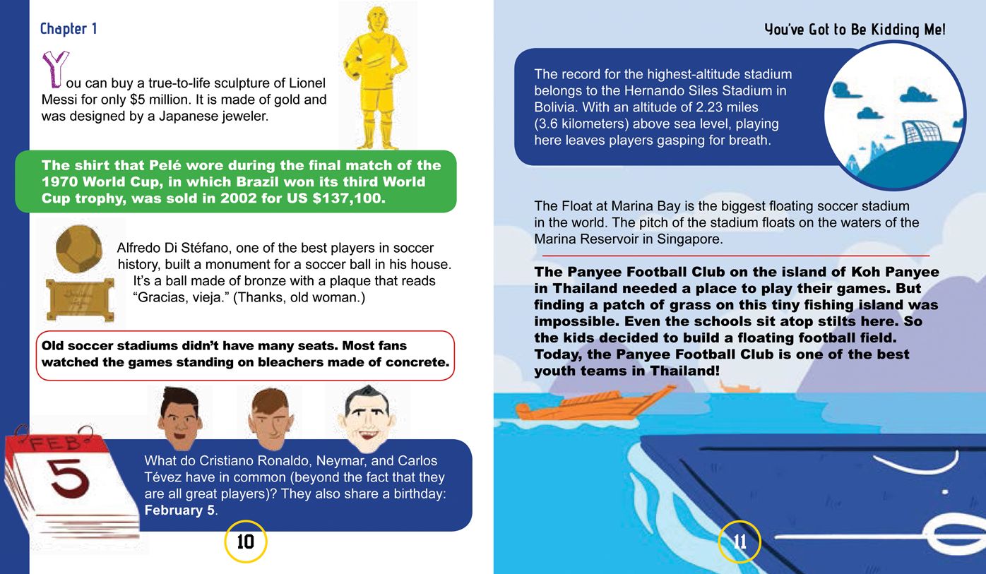 Totally Epic, True and Wacky Soccer Facts and Stories