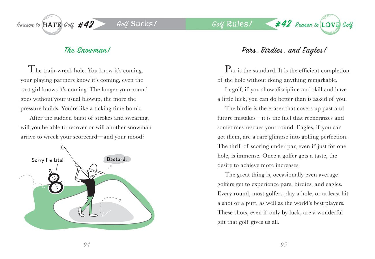 50 Reasons to Hate Golf and Why You Should Never Stop Playing