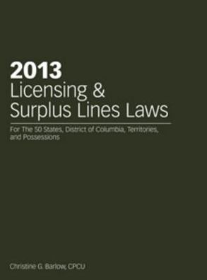 Licensing & Surplus Lines Laws