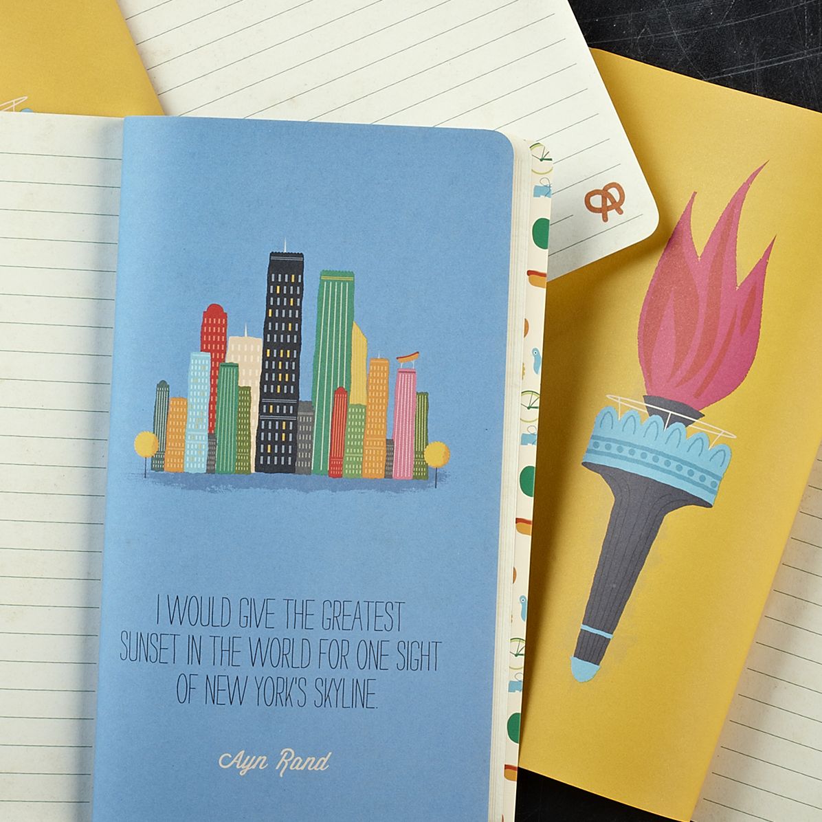 Better a Square Foot of New York Lined Journal 8" x 5"
