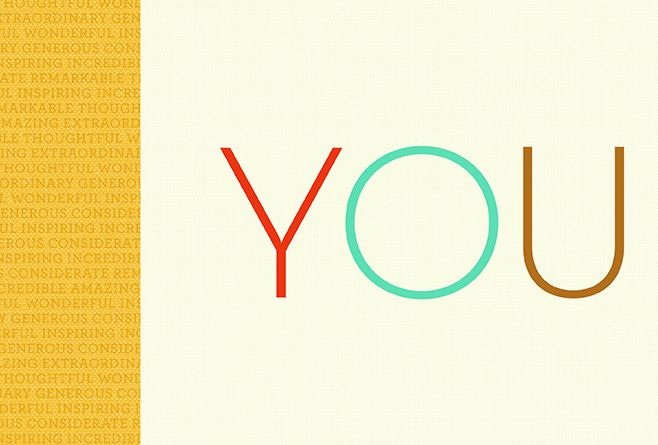 You