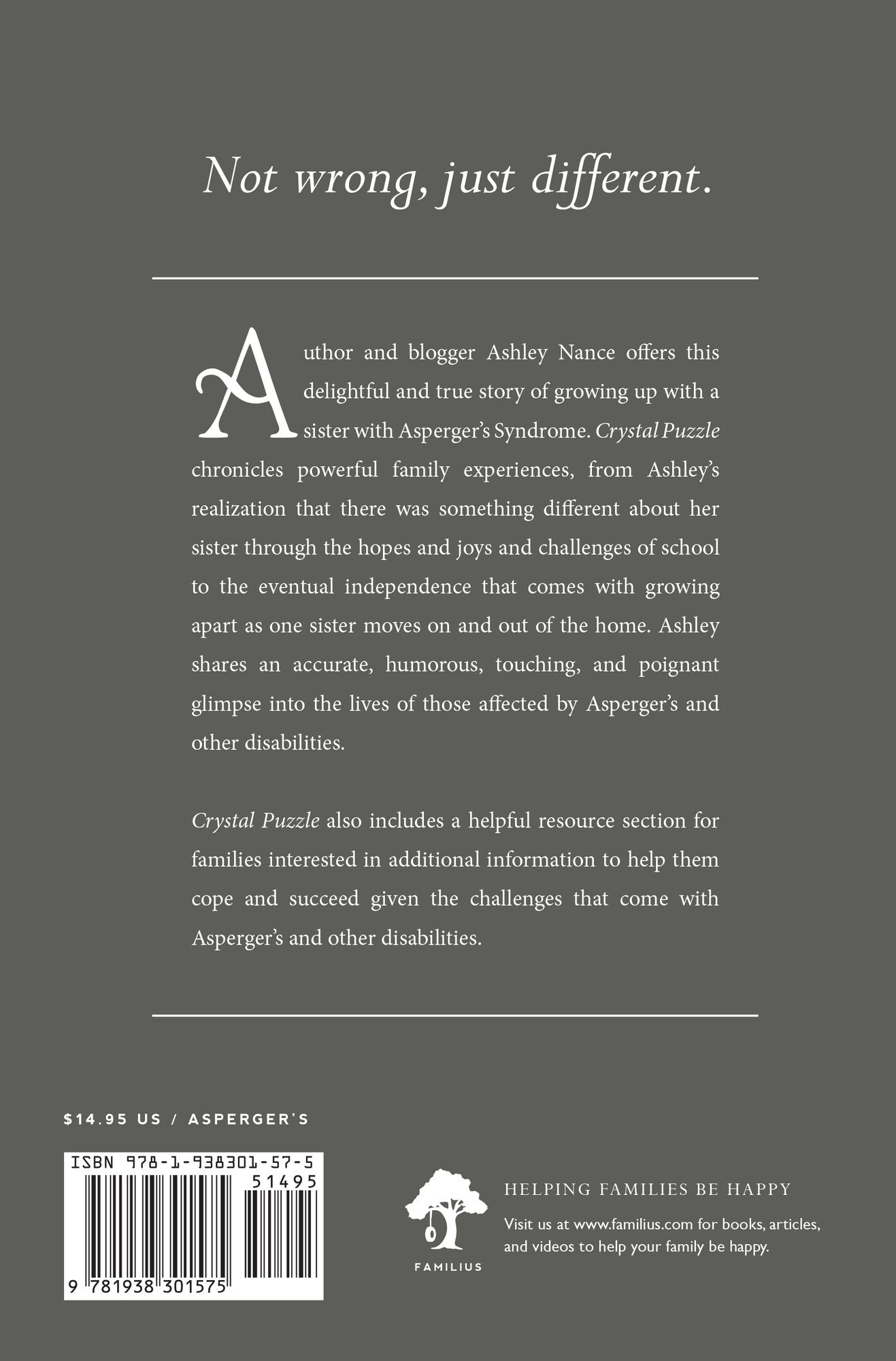 Crystal Puzzle: Growing Up with a Sister with Asperger's