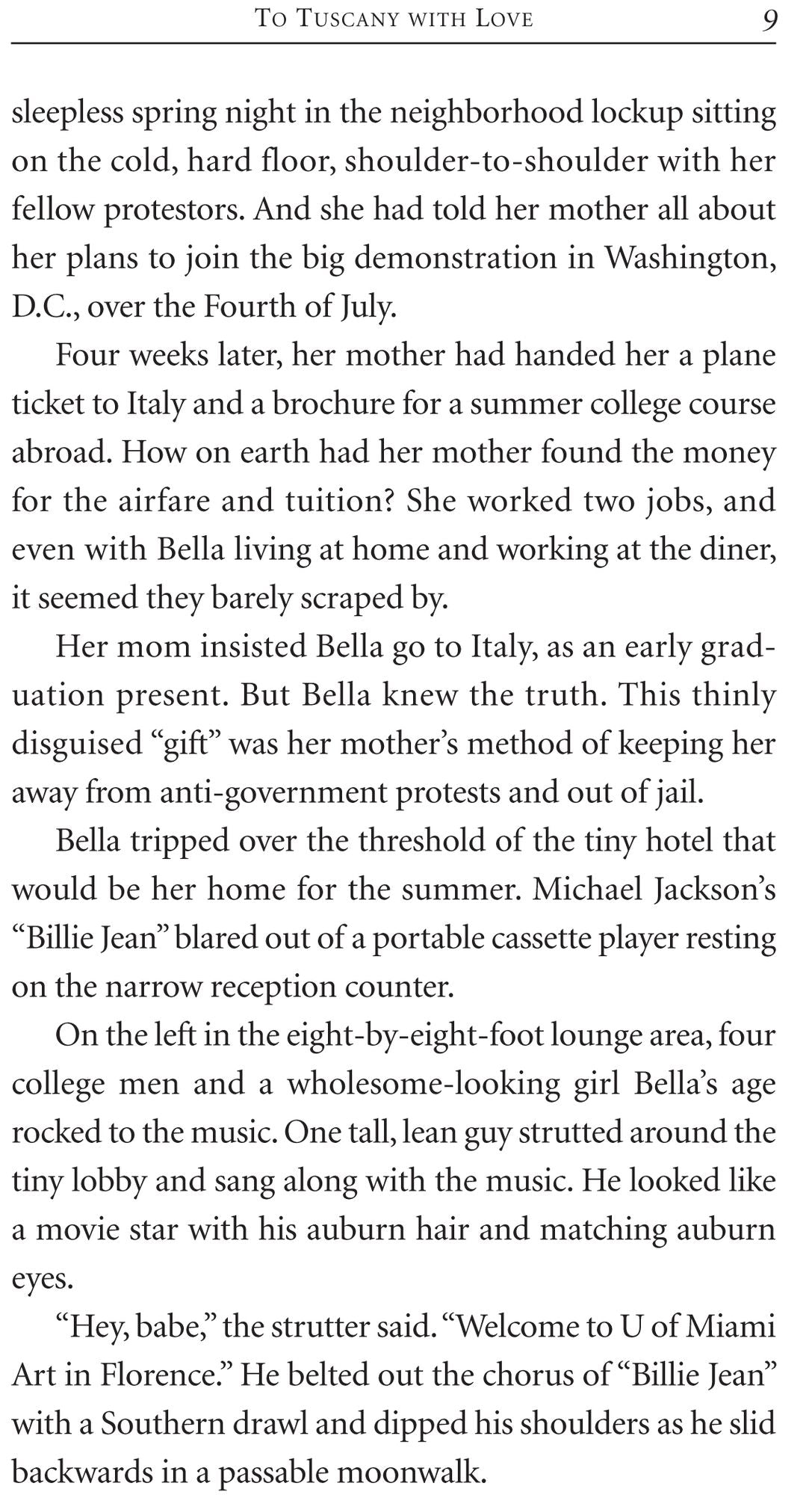 To Tuscany With Love