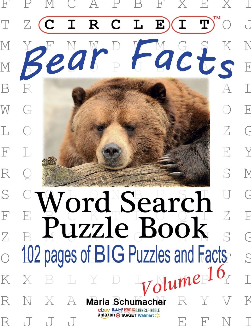 Circle It, Bear Facts, Word Search, Puzzle Book