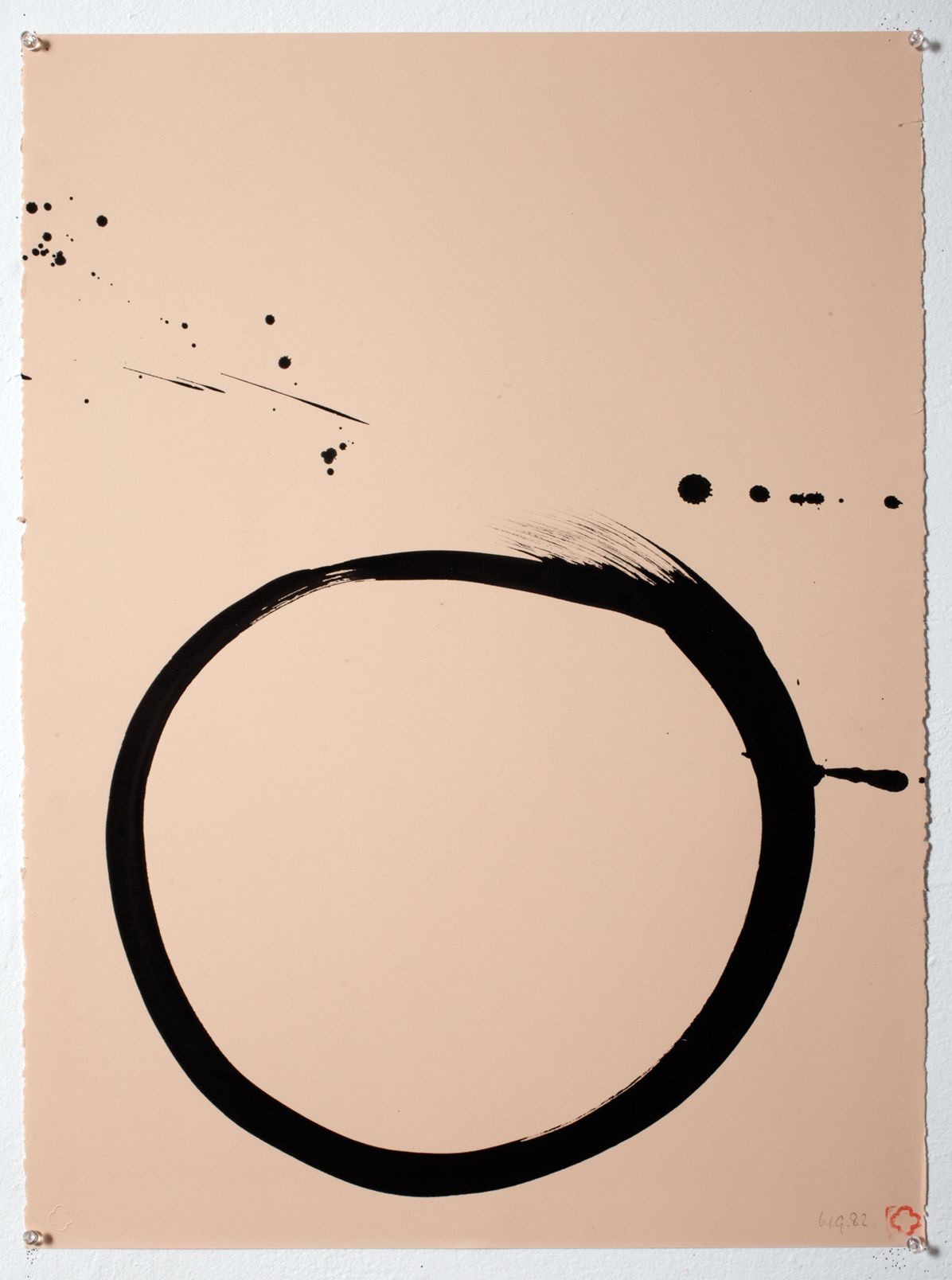 Max Gimblett : The Sound of One Hand: Calligraphy Practice 1967-2014