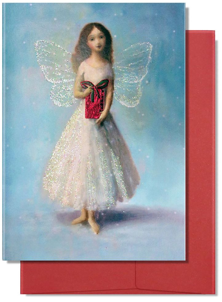 SNOW FAIRY CHRISTMAS BOXED CARD