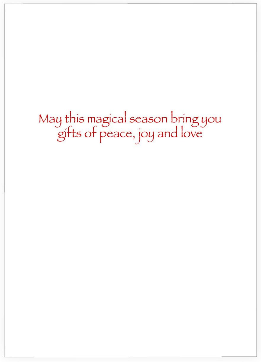 SNOW FAIRY CHRISTMAS BOXED CARD