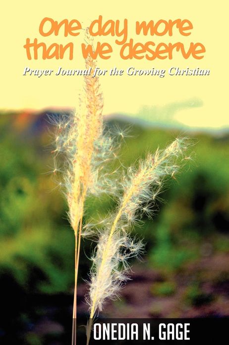 One Day More Than We Deserve: Prayer Journal for the Growing Christian