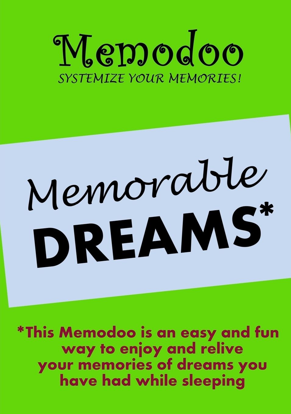 Memodoo Memorable Dreams