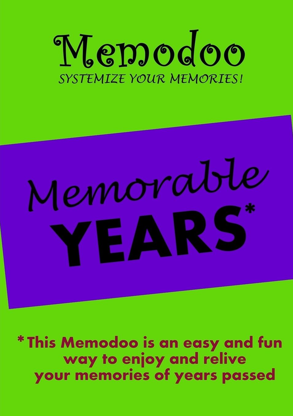 Memodoo Memorable Years