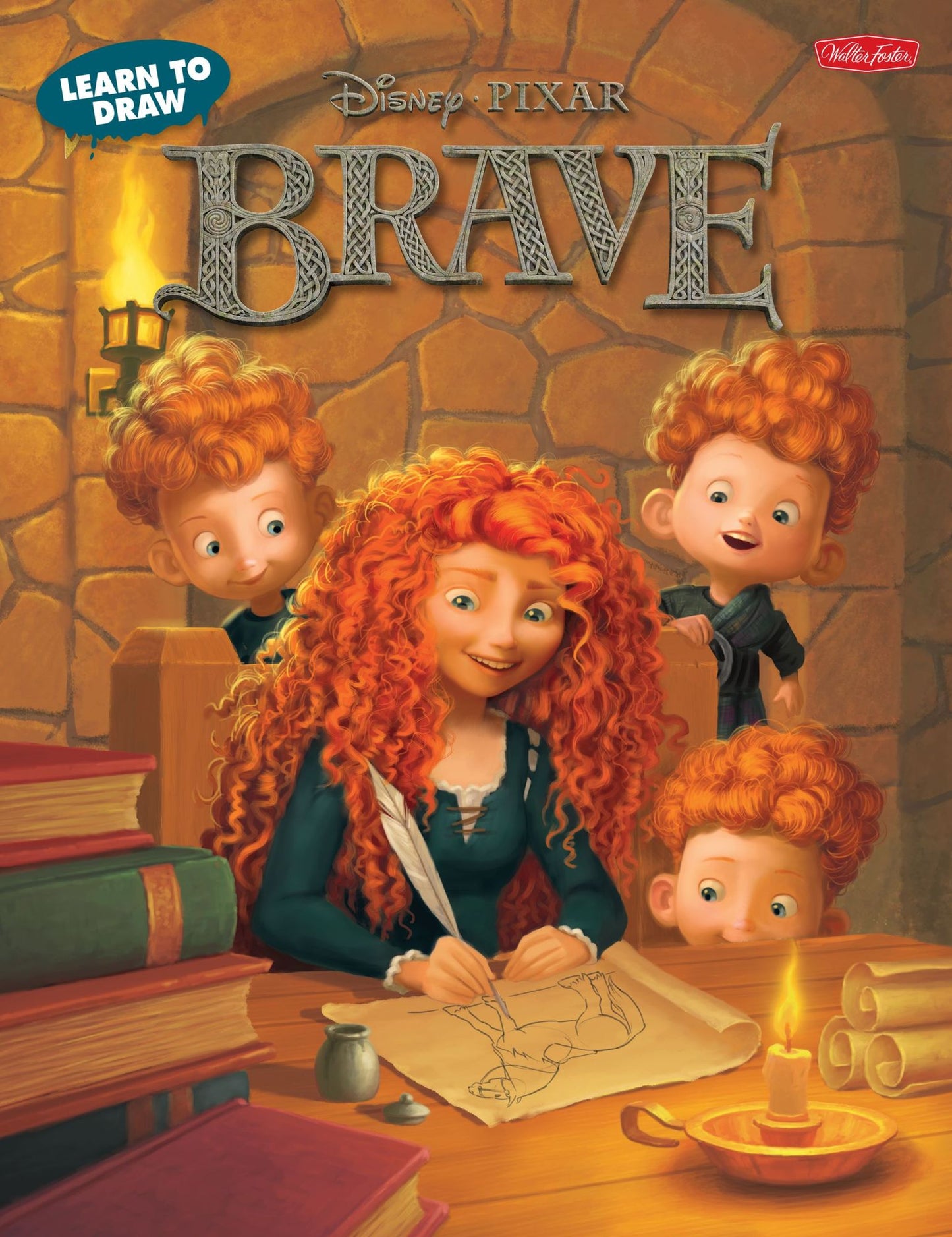 Learn to Draw Disney's Brave: Featuring Favorite Characters from the Disney/Pixar Film, Including Merida and Angus