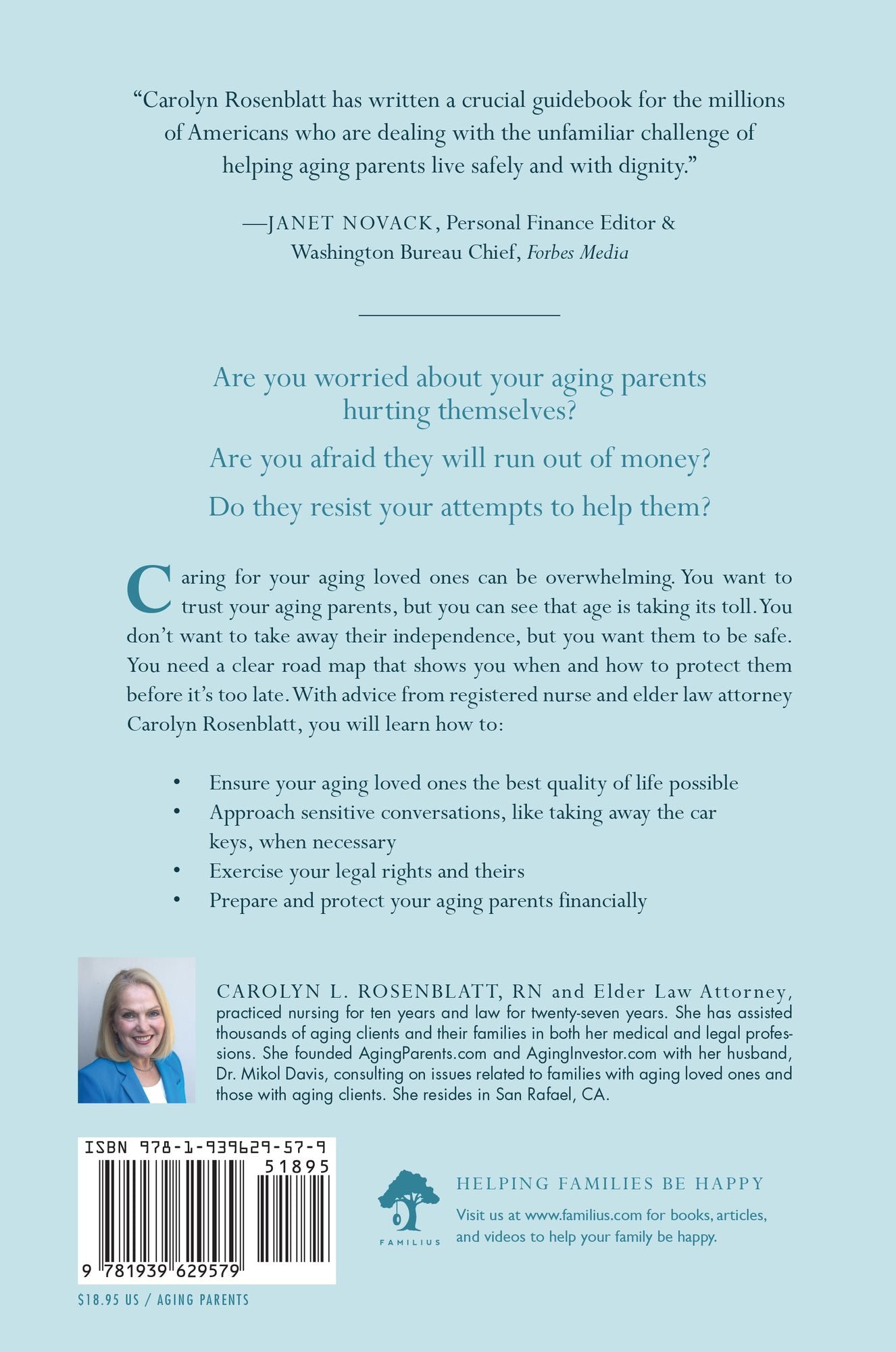 The Family Guide to Aging Parents: Answers to Your Legal, Financial, and Healthcare Questions