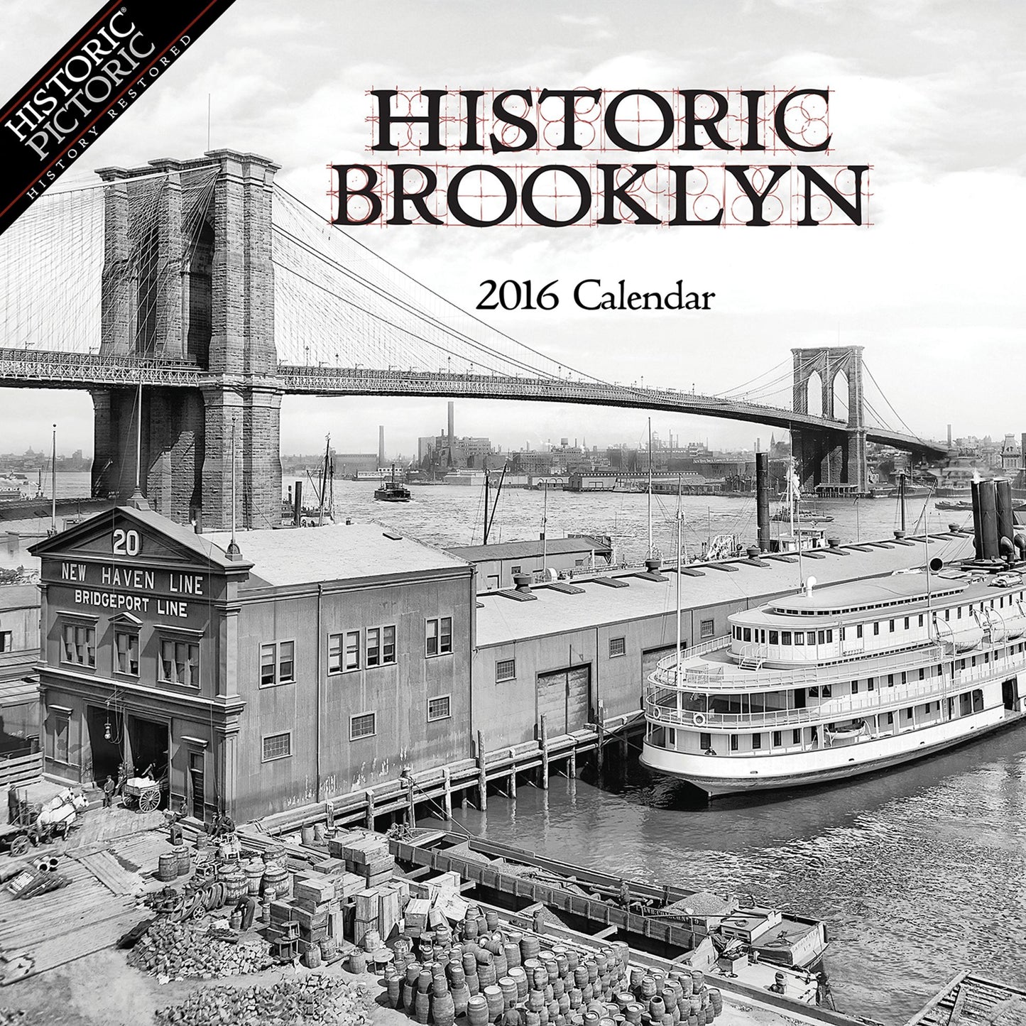 2016 Historic Brooklyn Wall Calendar