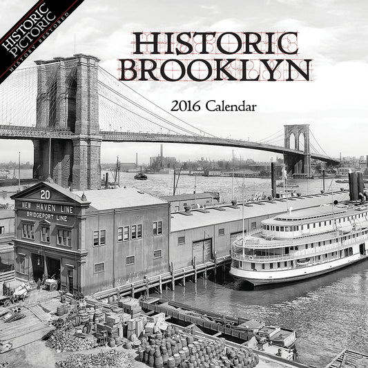 2016 Historic Brooklyn Wall Calendar