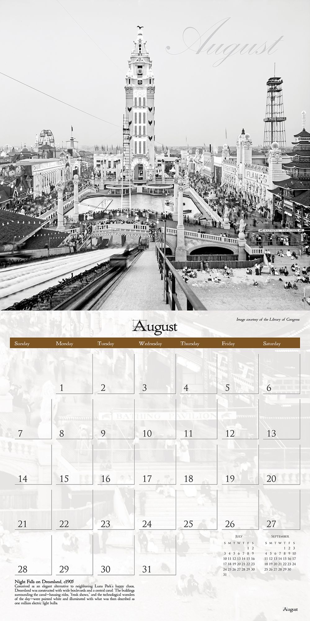 2016 Historic Brooklyn Wall Calendar