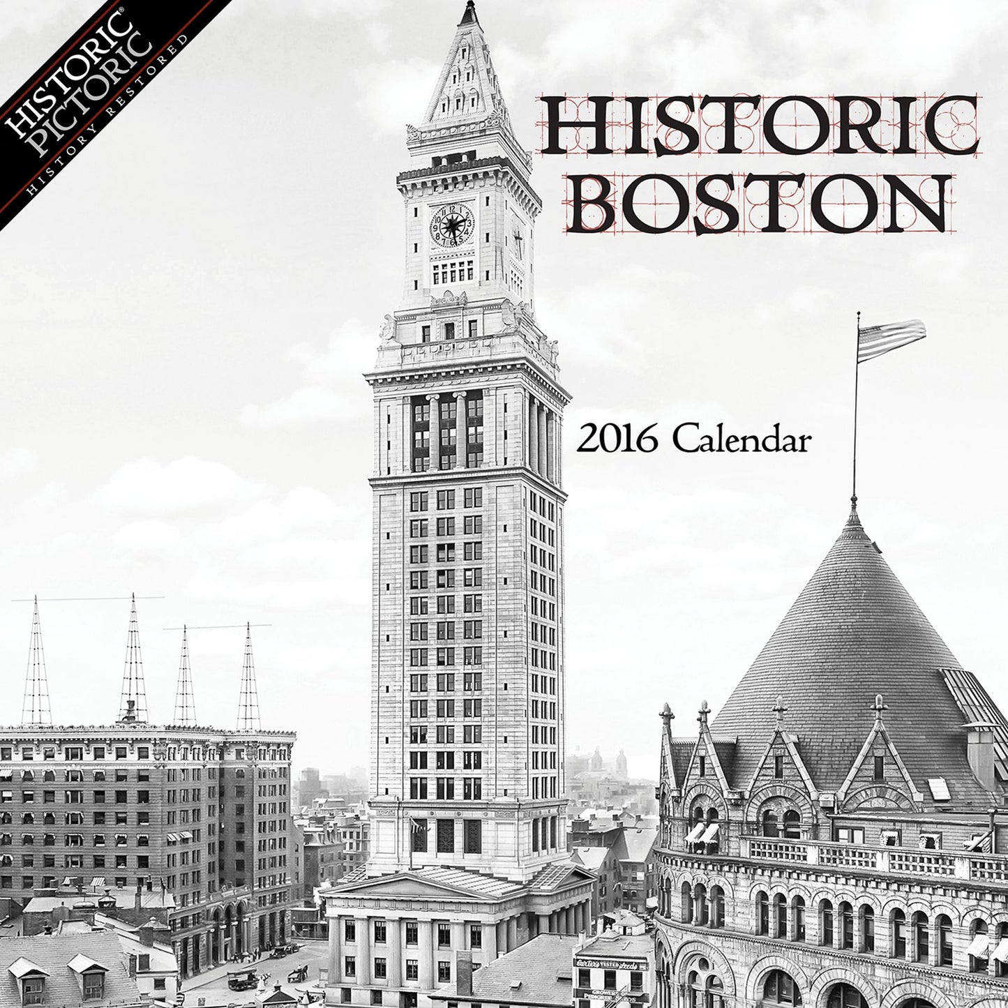 2016 Historic Boston Wall Calendar