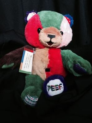 Peef the Christmas Bear 12" Plush