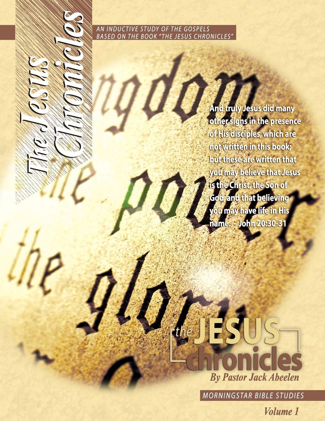 Jesus Chronicles Vol.1 Inductive Bible Study