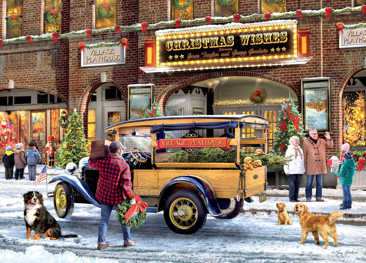 Classic Christmas 1000pc Puzzle Assortment