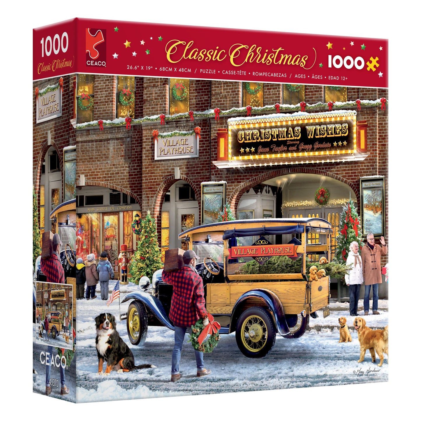 Classic Christmas 1000pc Puzzle Assortment