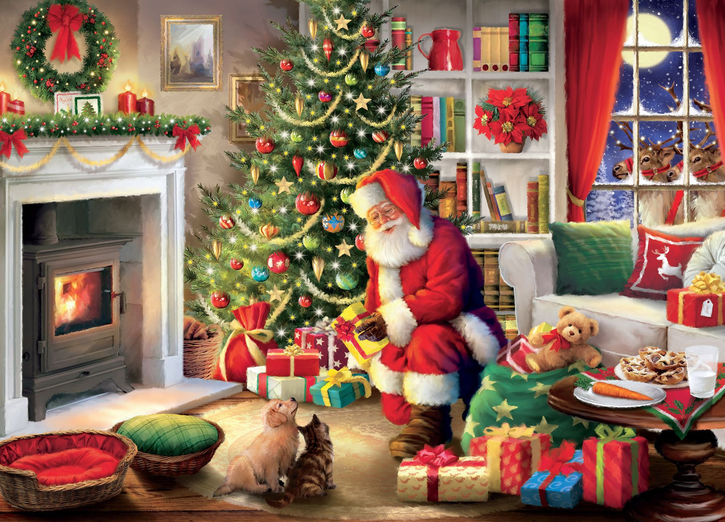 Classic Christmas 1000pc Puzzle Assortment