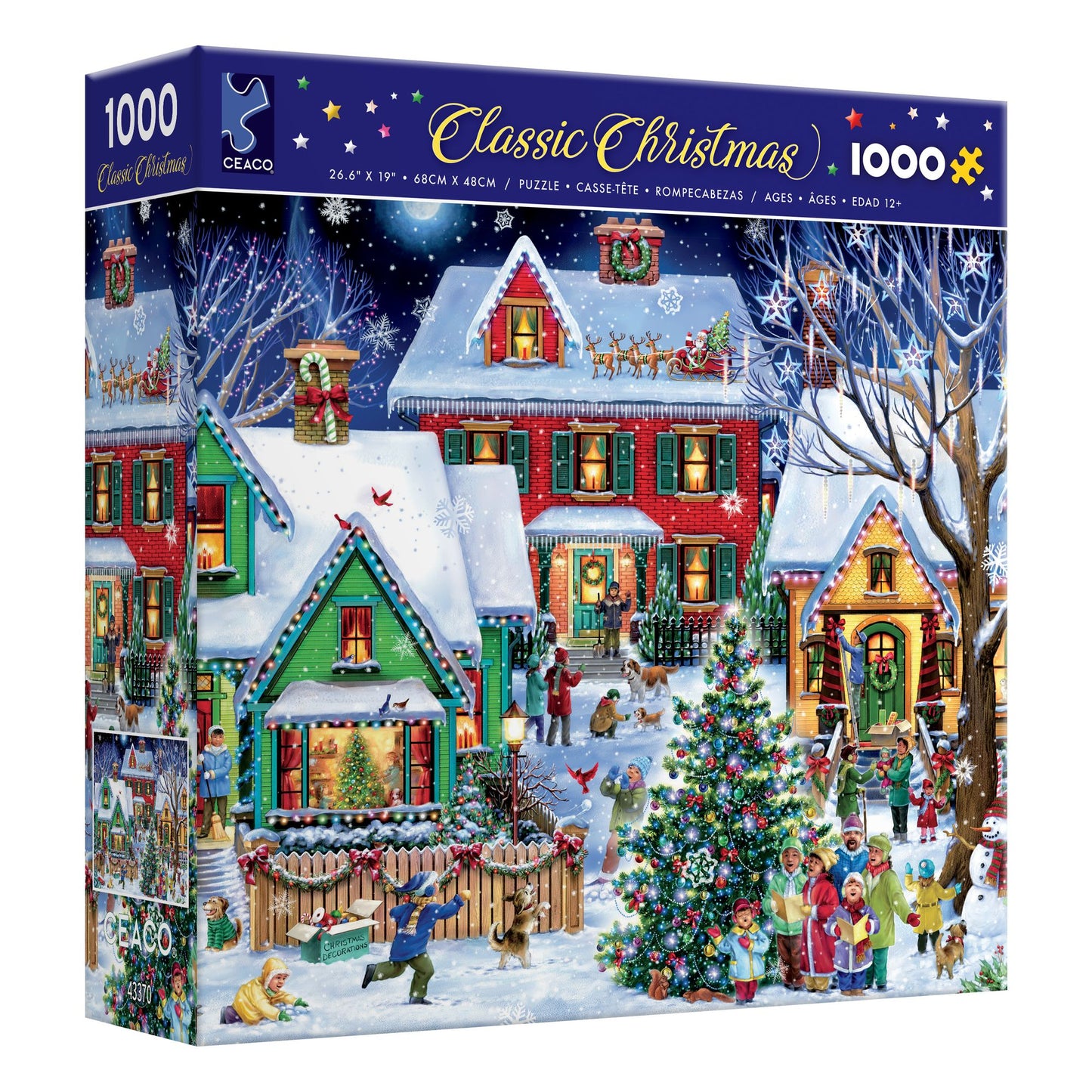 Classic Christmas 1000pc Puzzle Assortment