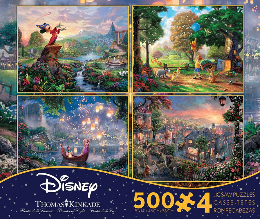 4 in 1 Kinkade Disney Dreams Multi-Pack NEW SERIES