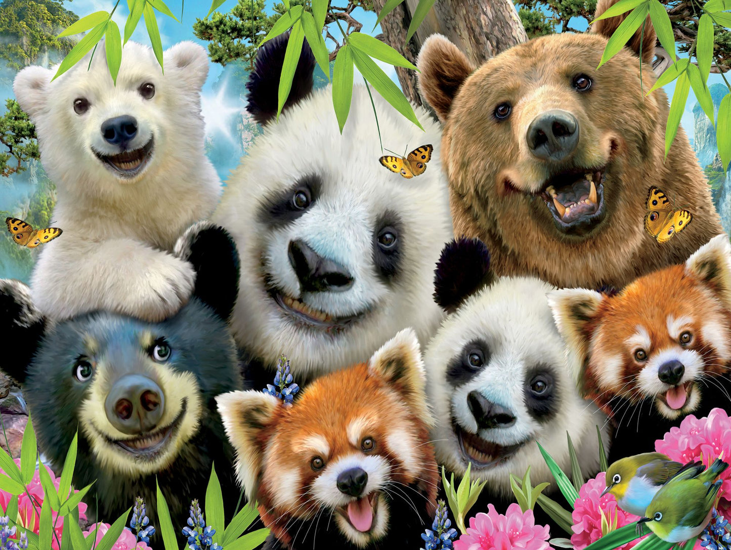 Selfies 550 pc Puzzle Assortment