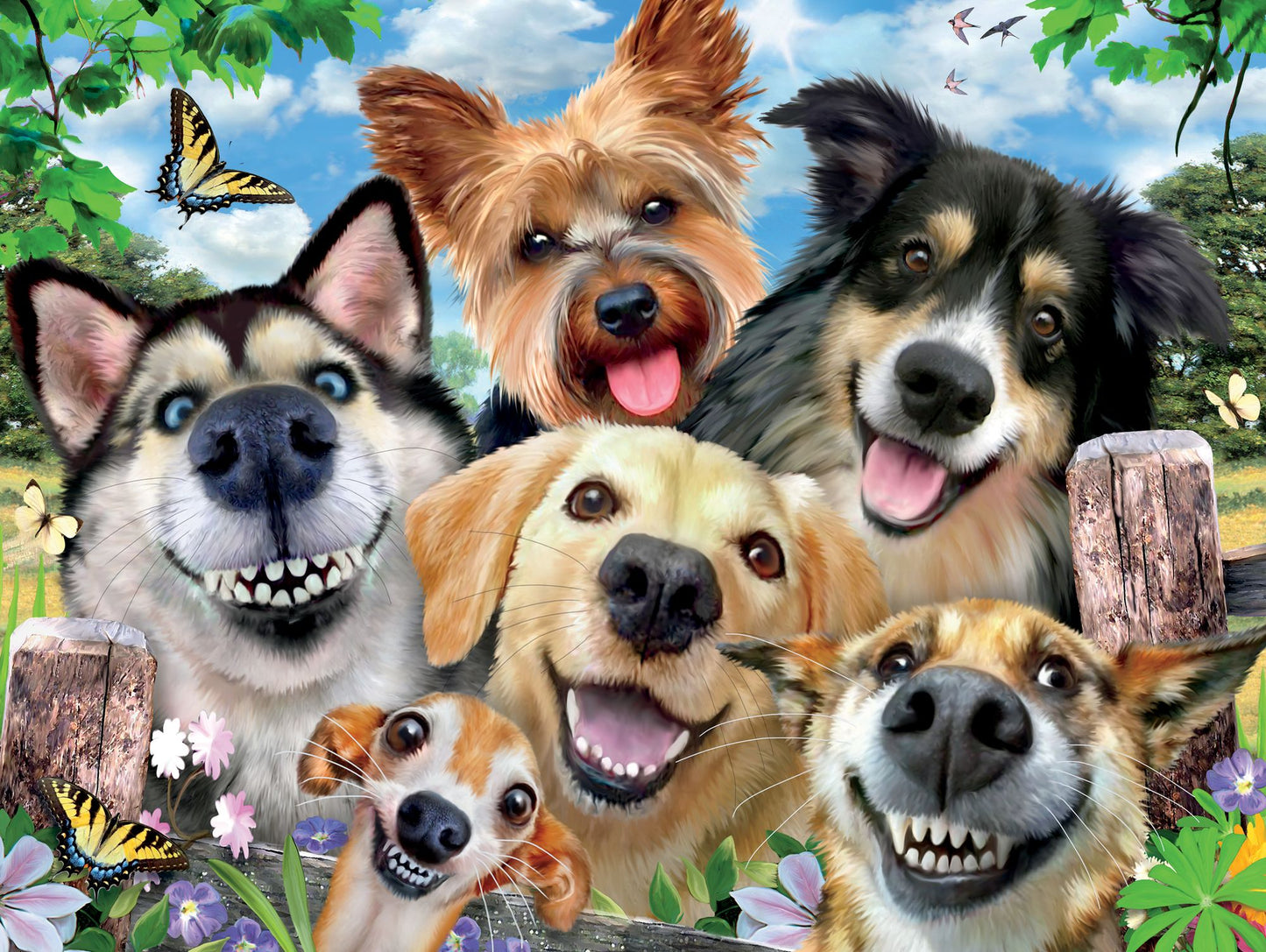 Selfies 550 pc Puzzle Assortment