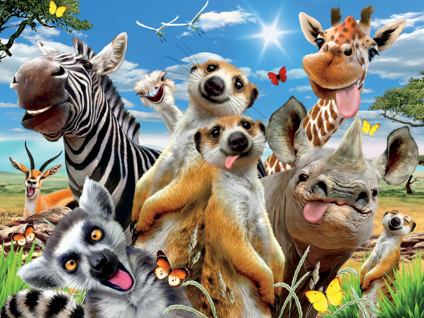 Selfies 550 pc Puzzle Assortment