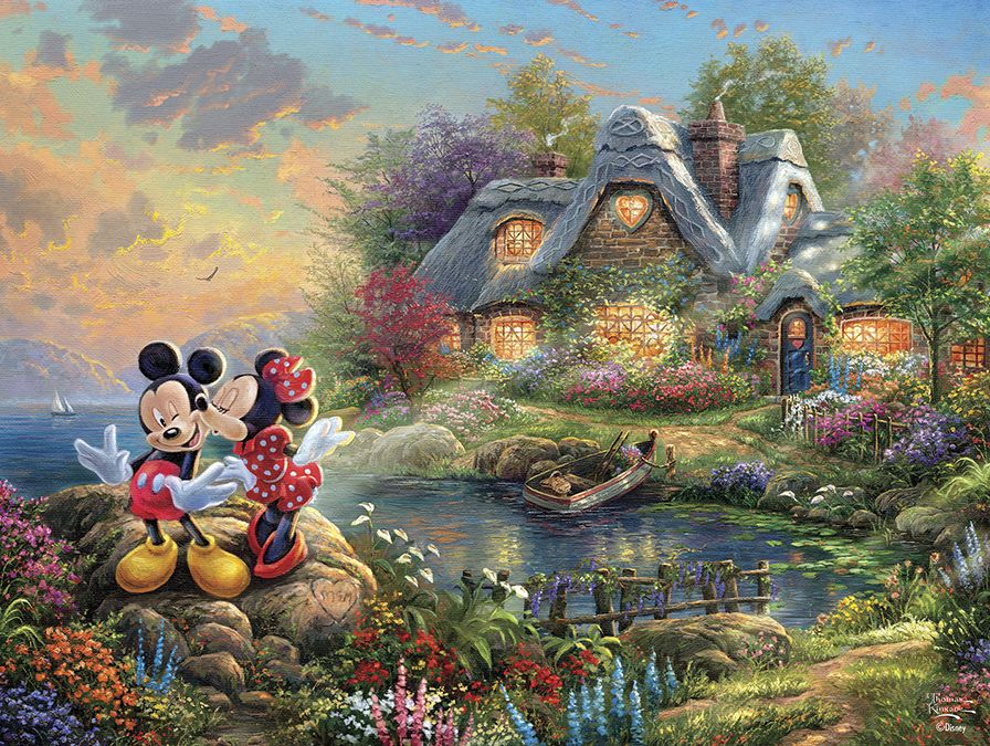 Kinkade Disney Dreams 750-Piece Puzzle Series 6