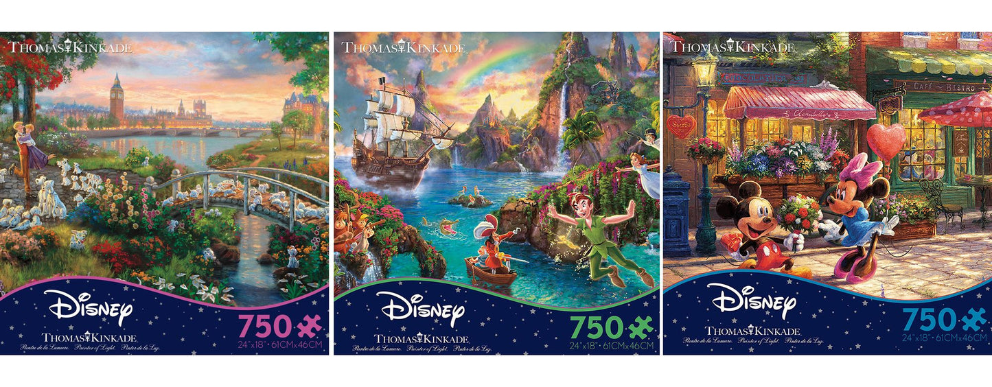 Thomas Kinkade Disney Dreams 750pc Asst. 7
