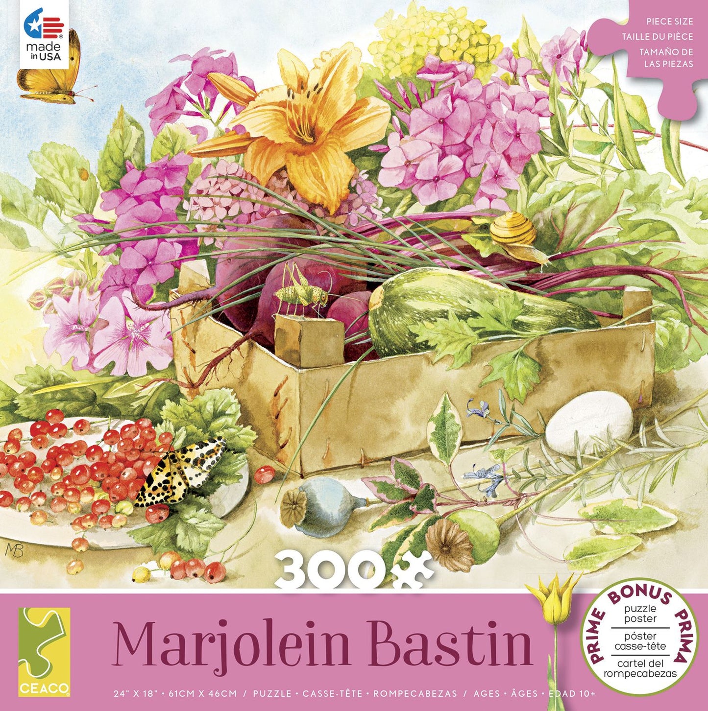Majorlein Bastin 300 Piece Puzzle Assortment