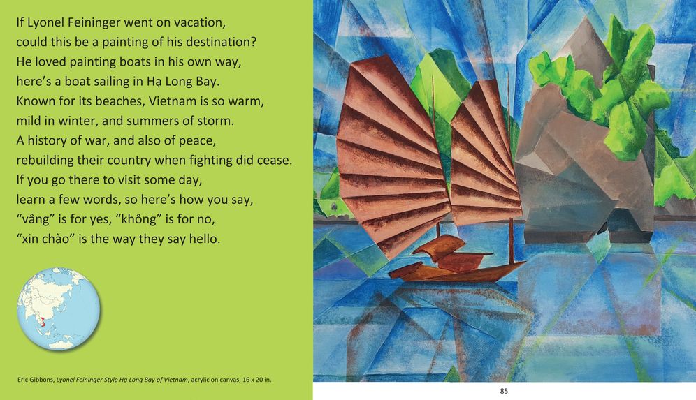 If Picasso Went on Vacation: An illustrated introduction to art history for children by art teachers