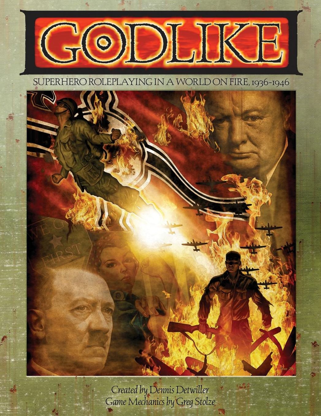 Godlike: Superhero Roleplaying in a World on Fire, 1936-1946