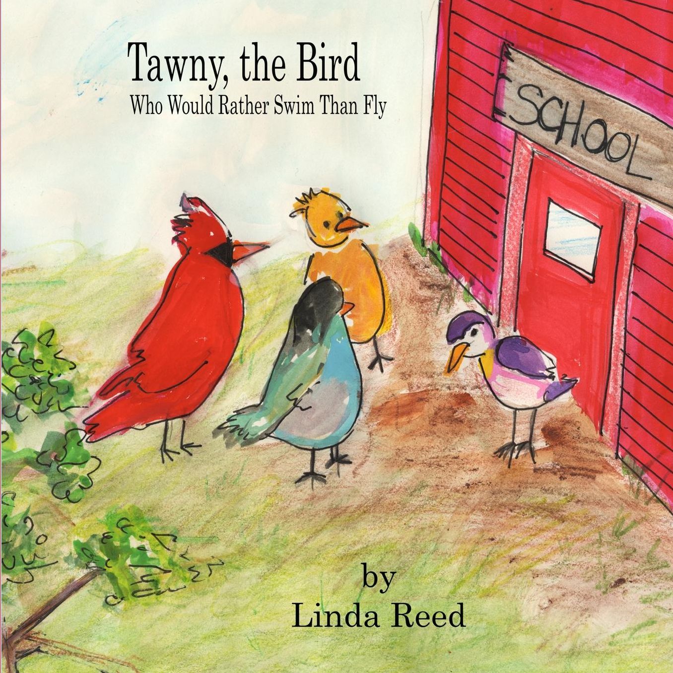 Tawny the Bird: Who Would Rather Swim than Fly