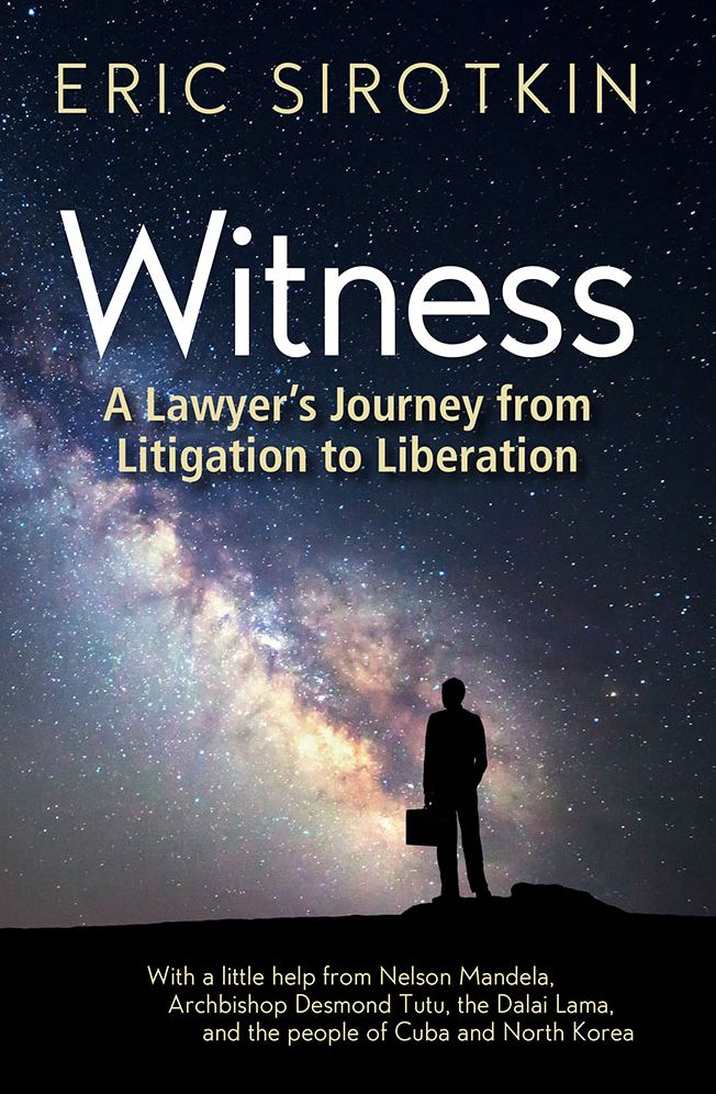 Witness: A Lawyer's Journey from Litigation to Liberation, with a Little Help from Nelson Mandela, Archbishop Desmond Tutu, the Dalai Lama, and the People of Cuba and North Korea
